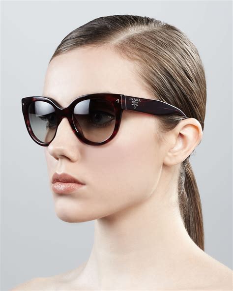 cat eye prada glasses